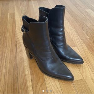 Alexander Wang Leather Ankle Boots
